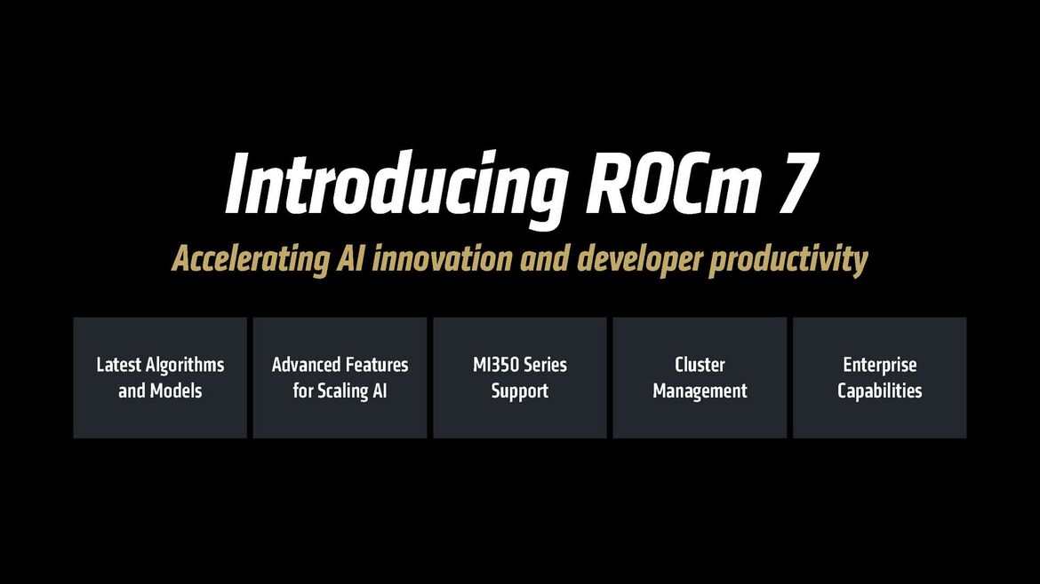 AMD Supercharges AI Data Centers With Powerful MI350 GPU At Advancing AI 2025