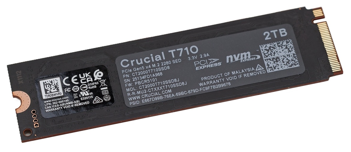 Crucial T710 SSD Review: A Low-Power PCIe Gen 5 Speed Demon