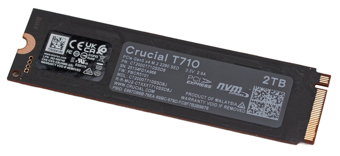 Crucial T710 SSD Review: A Low-Power PCIe Gen 5 Speed Demon