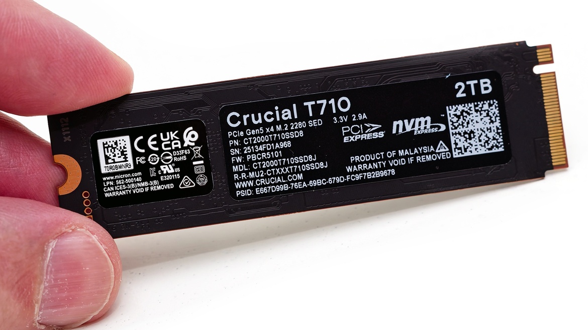 Crucial T710 SSD Review: A Low-Power PCIe Gen 5 Speed Demon