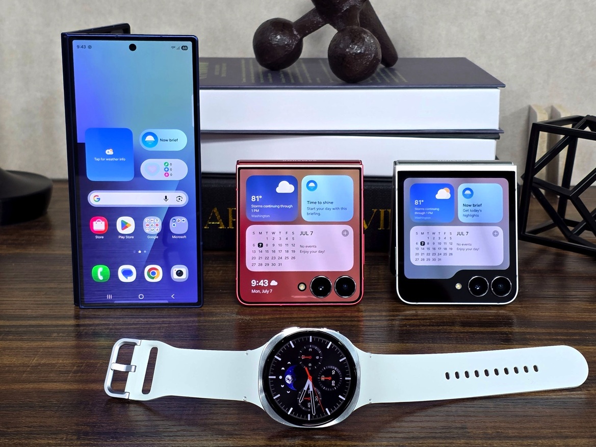 An Exciting Hands-On: Samsung Galaxy Z Fold7, Flip7, Flip7 FE & Watch8 Debut