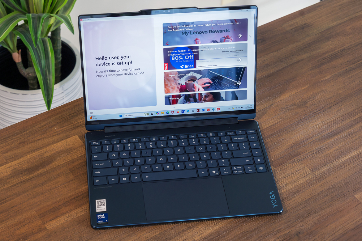 Lenovo Yoga 9i Aura Edition Review: 2-In-1 OLED Beauty With All-Day Power
