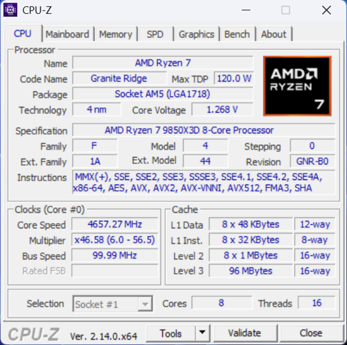 AMD Ryzen 7 9850X3D Review: The Best Gaming CPU, Boosted