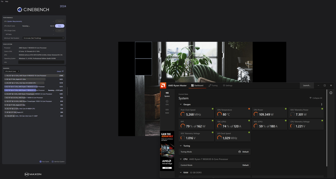 AMD Ryzen 7 9850X3D Review: The Best Gaming CPU, Boosted