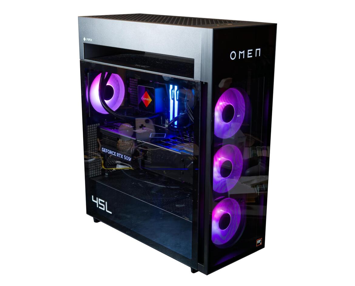 HP Omen Max 45L Desktop PC Review: Cool, Quiet, Brutally Fast