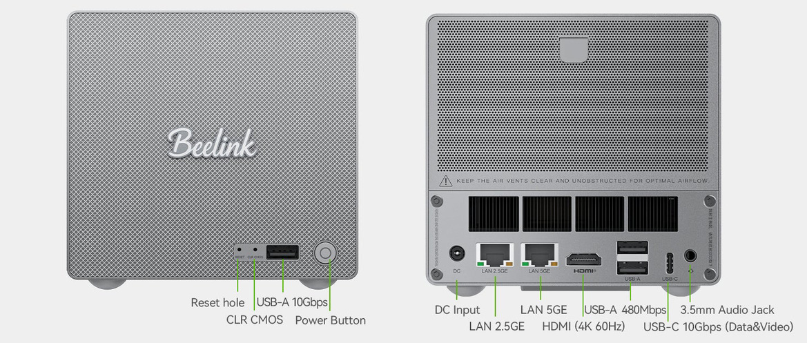 A Tiny NAS With Big Storage: Beelink Me Pro & 22TB WD Red Review