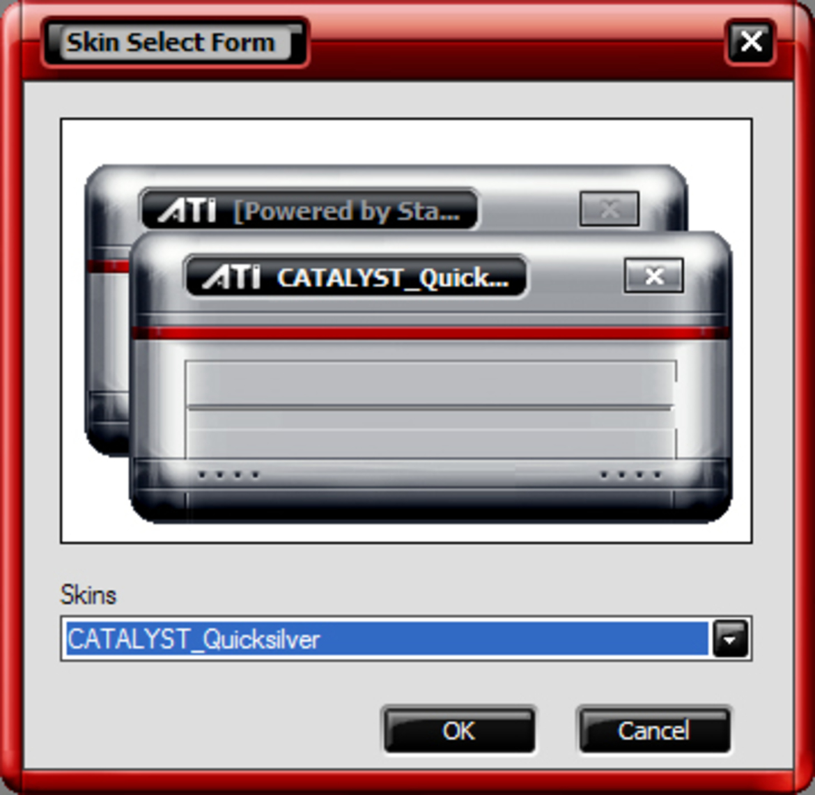 ATI's Catalyst Control Center