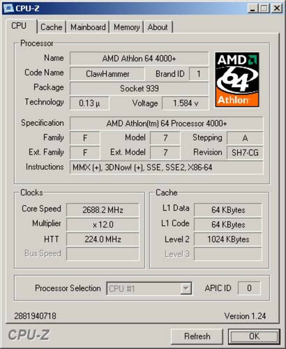 AMD Athlon 64 FX-55 & Athlon 64 4000+