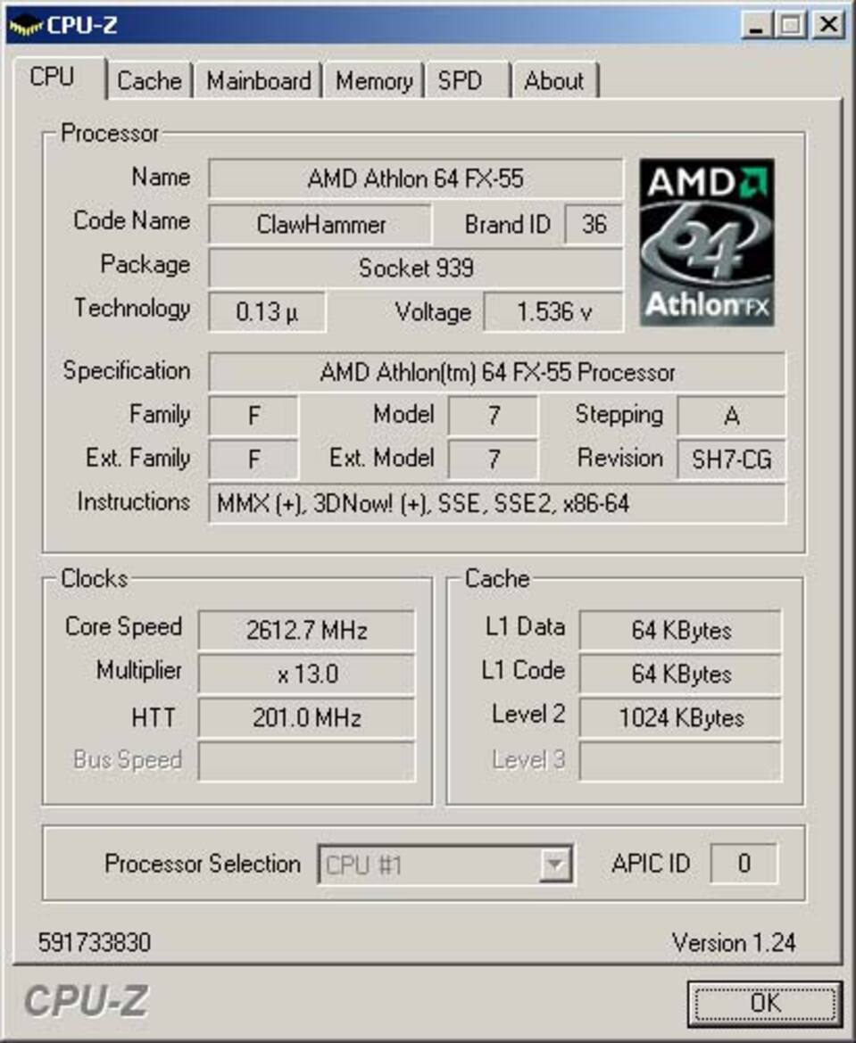 AMD Athlon 64 FX-55 & Athlon 64 4000+