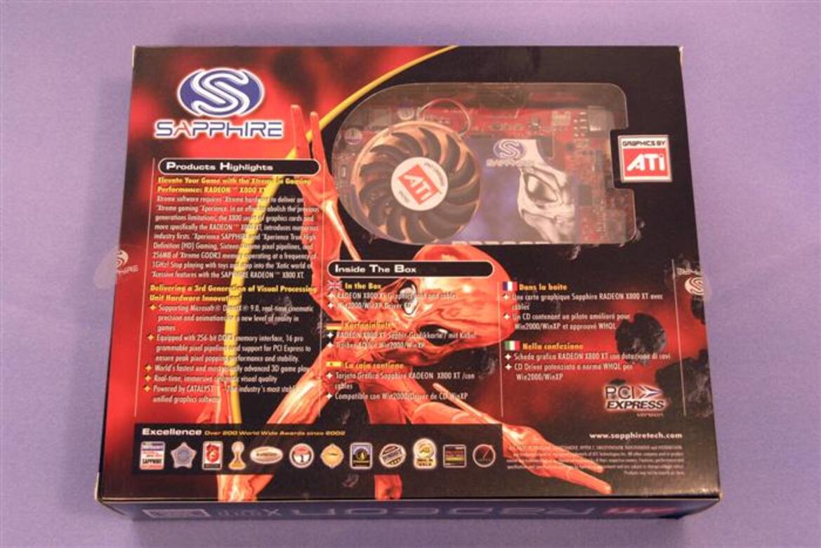 Sapphire Radeon X800 XT - PCI Express
