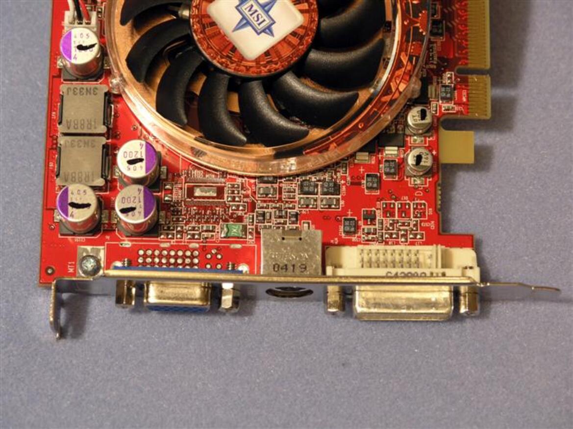 MSI RX800: Radeon X800 XT (PCI Express)