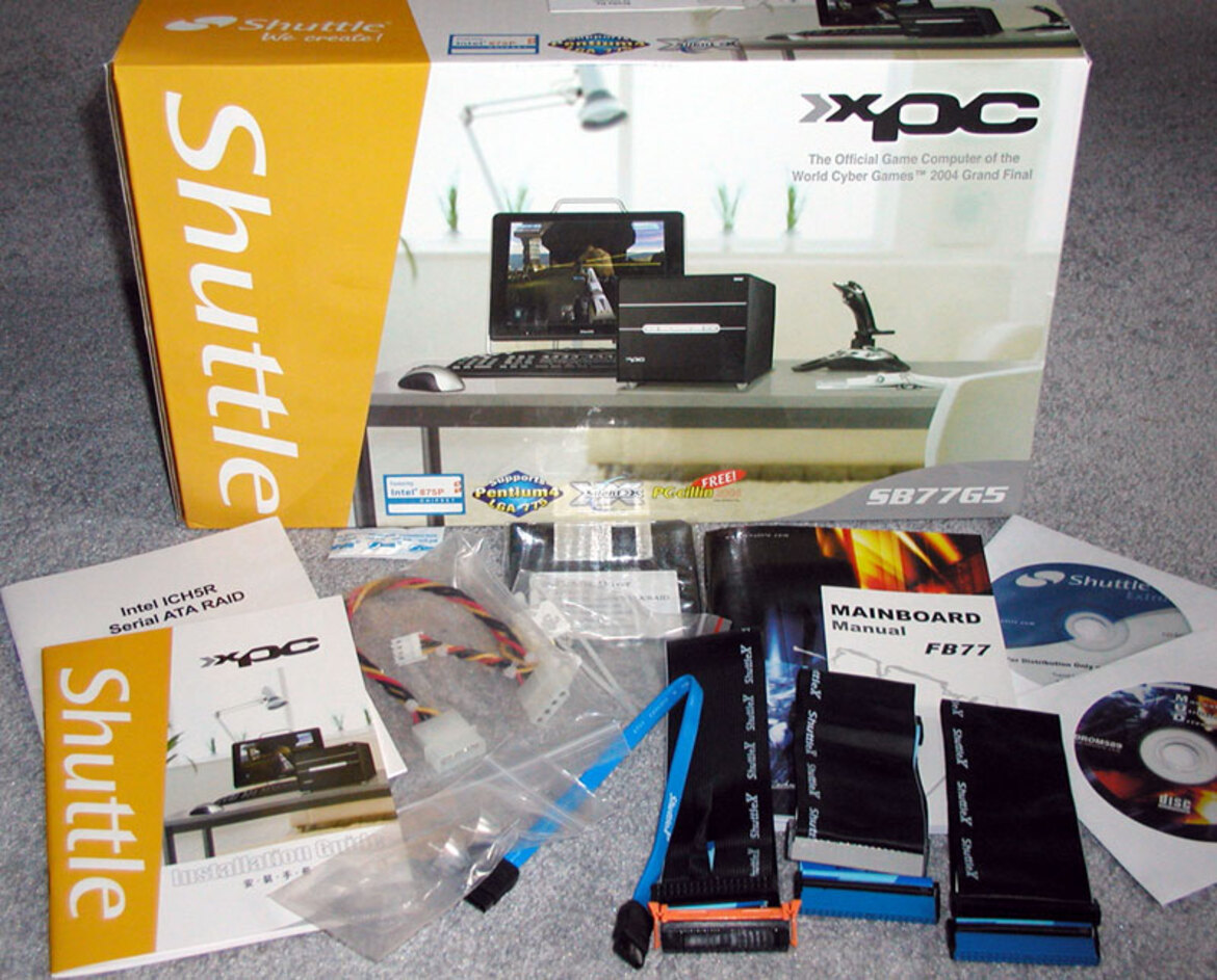 Shuttle SB77G5 - i875 LGA775 Socketed XPC