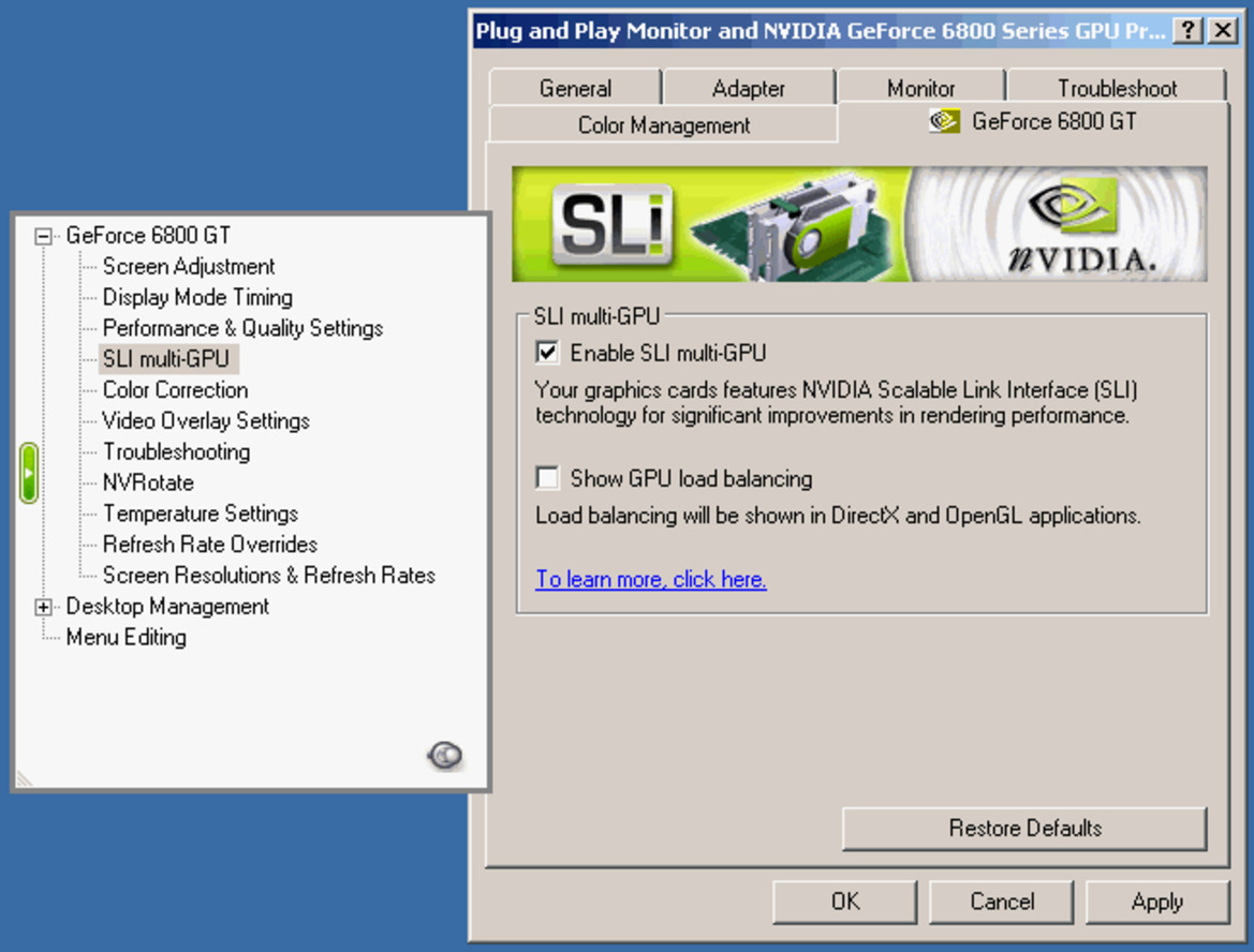 NVIDIA SLI & ASUS A8N-SLI Deluxe Performance Showcase