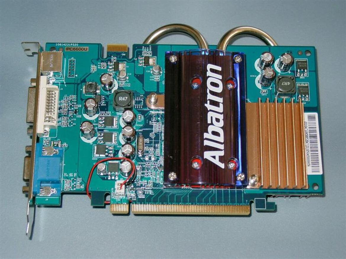 Albatron PC6600U GeForce 6600 Video Card