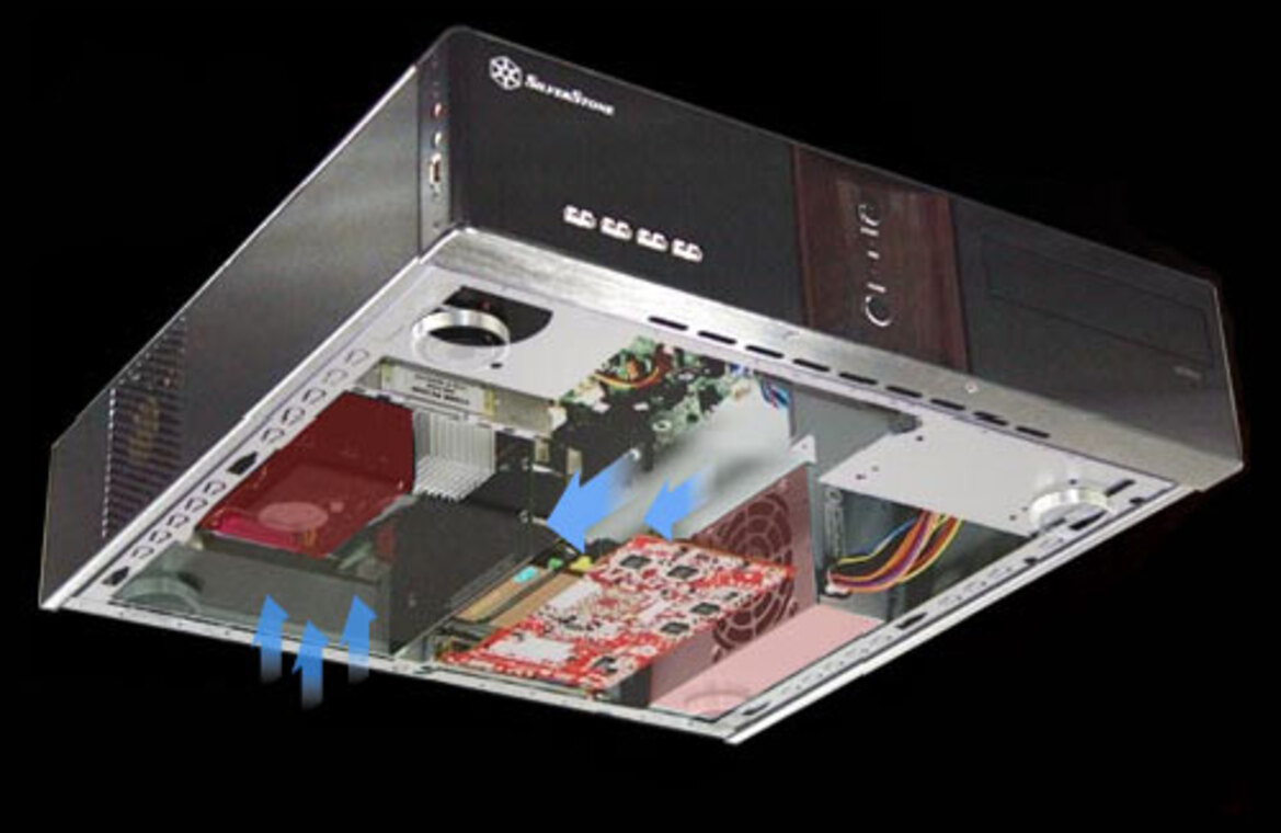 The Silverstone LC11 Micro-ATX HTPC Case