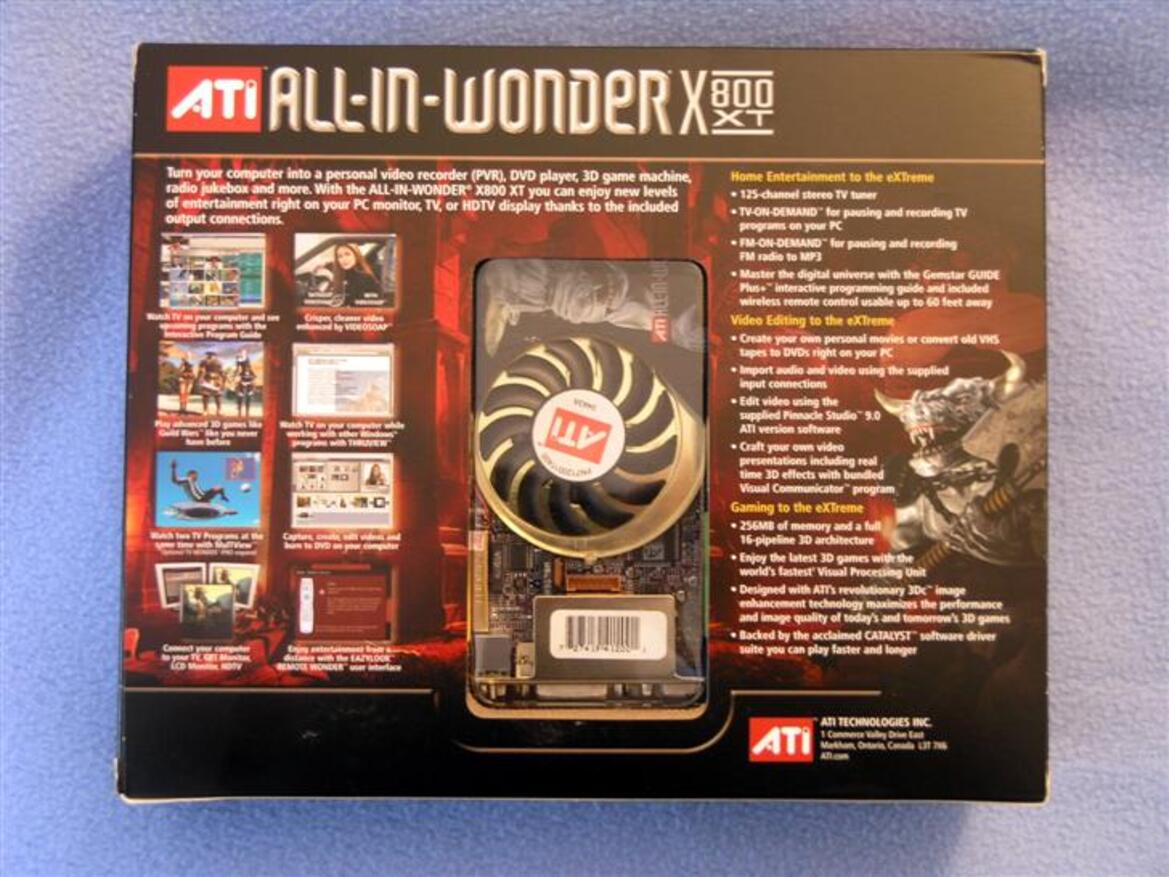 ATI All-In-Wonder X800 XT