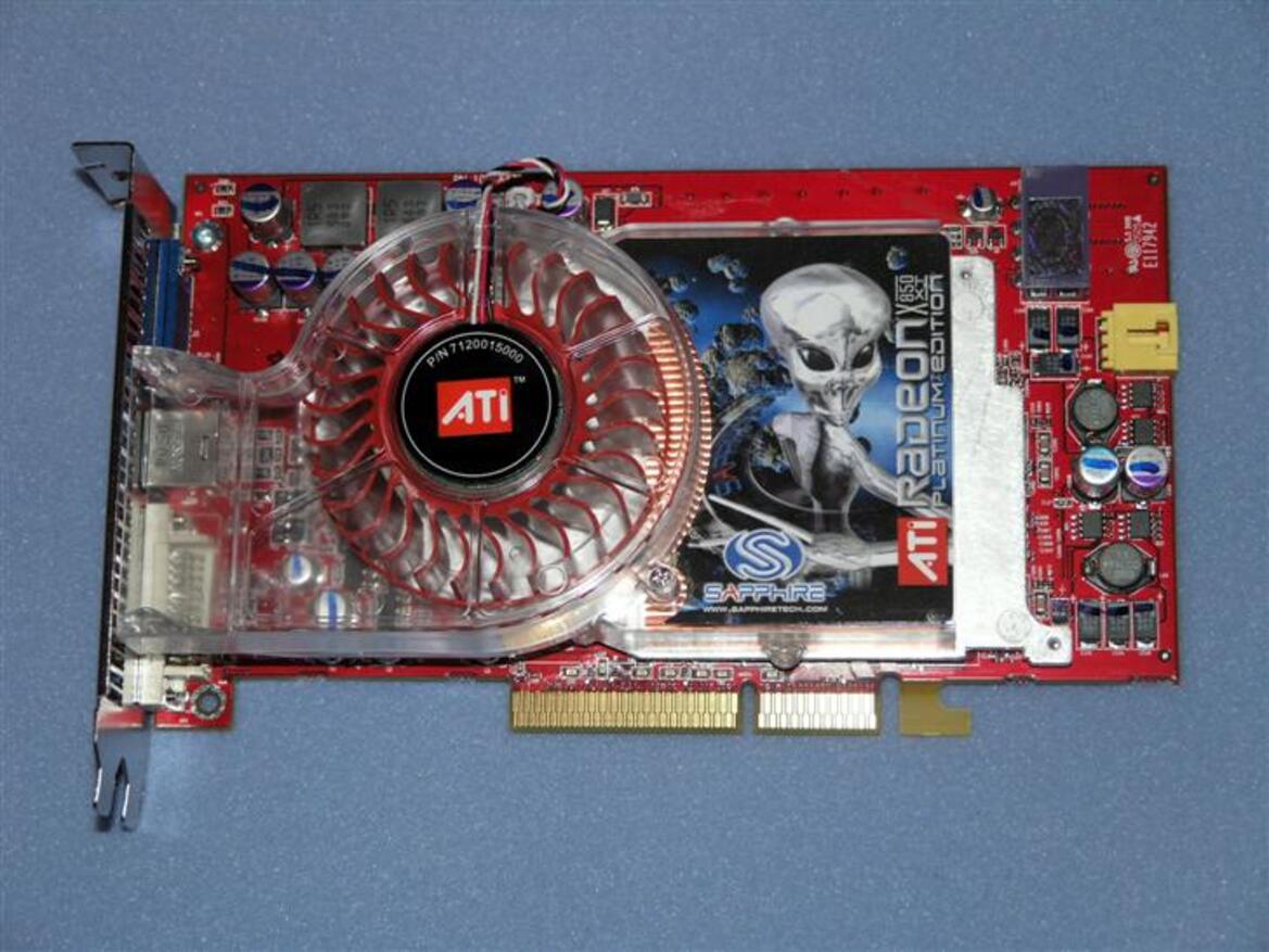Sapphire Radeon X850 XT PE: AGP 8X