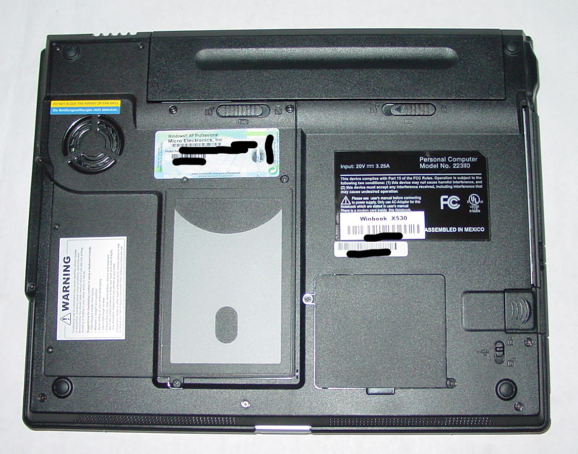 Winbook X530 (X series/model)