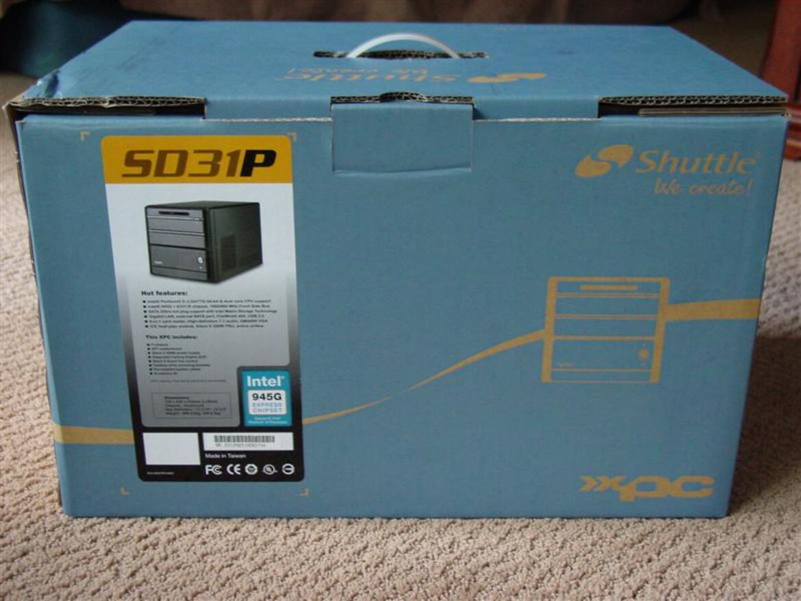 Shuttle SD31P Small Form Factor XPC