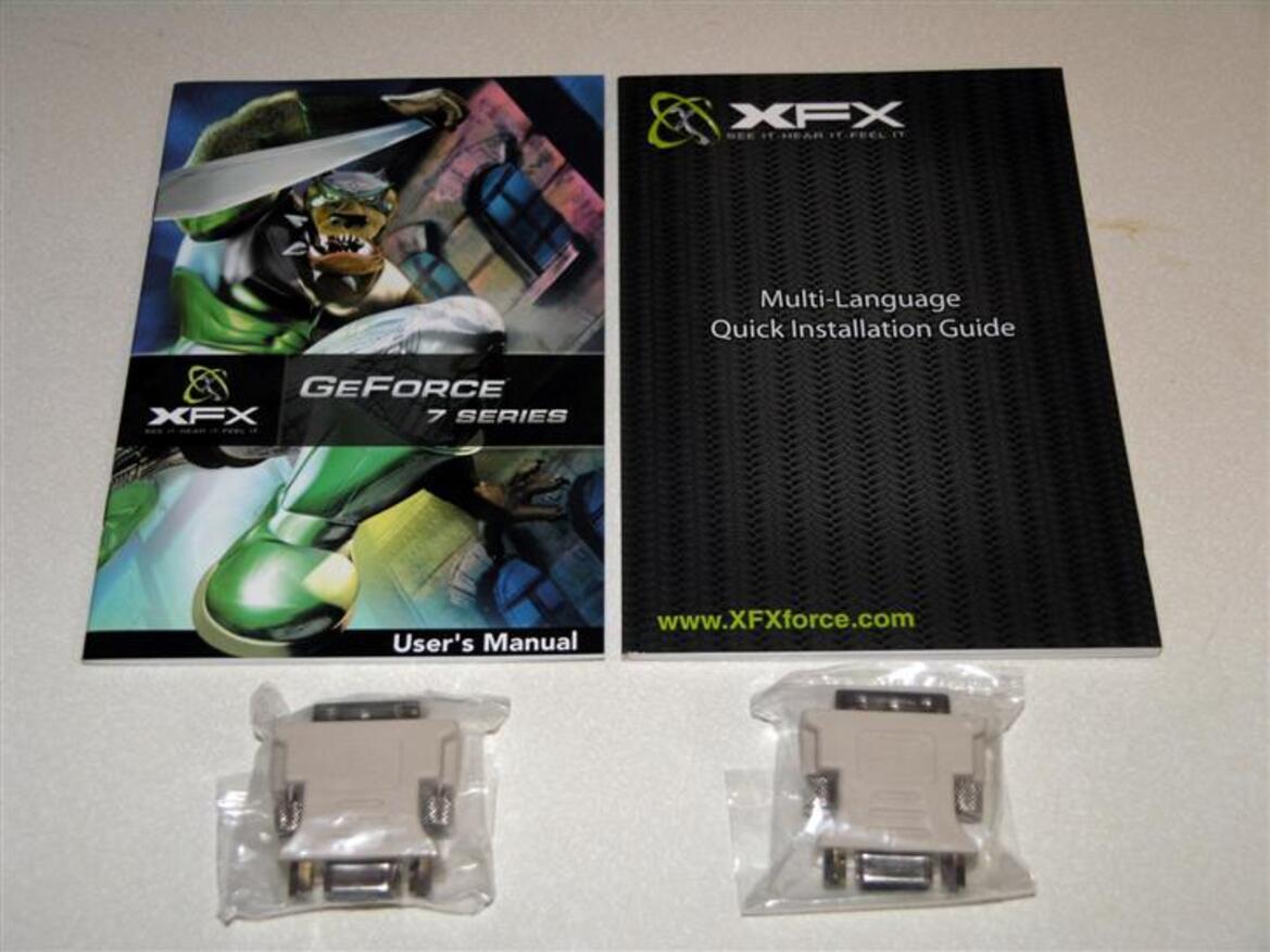 NVIDIA GeForce 7800 GT: XFX Style