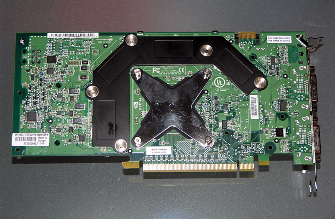 Asus Extreme N7800GTX Top - GeForce 7800 GTX