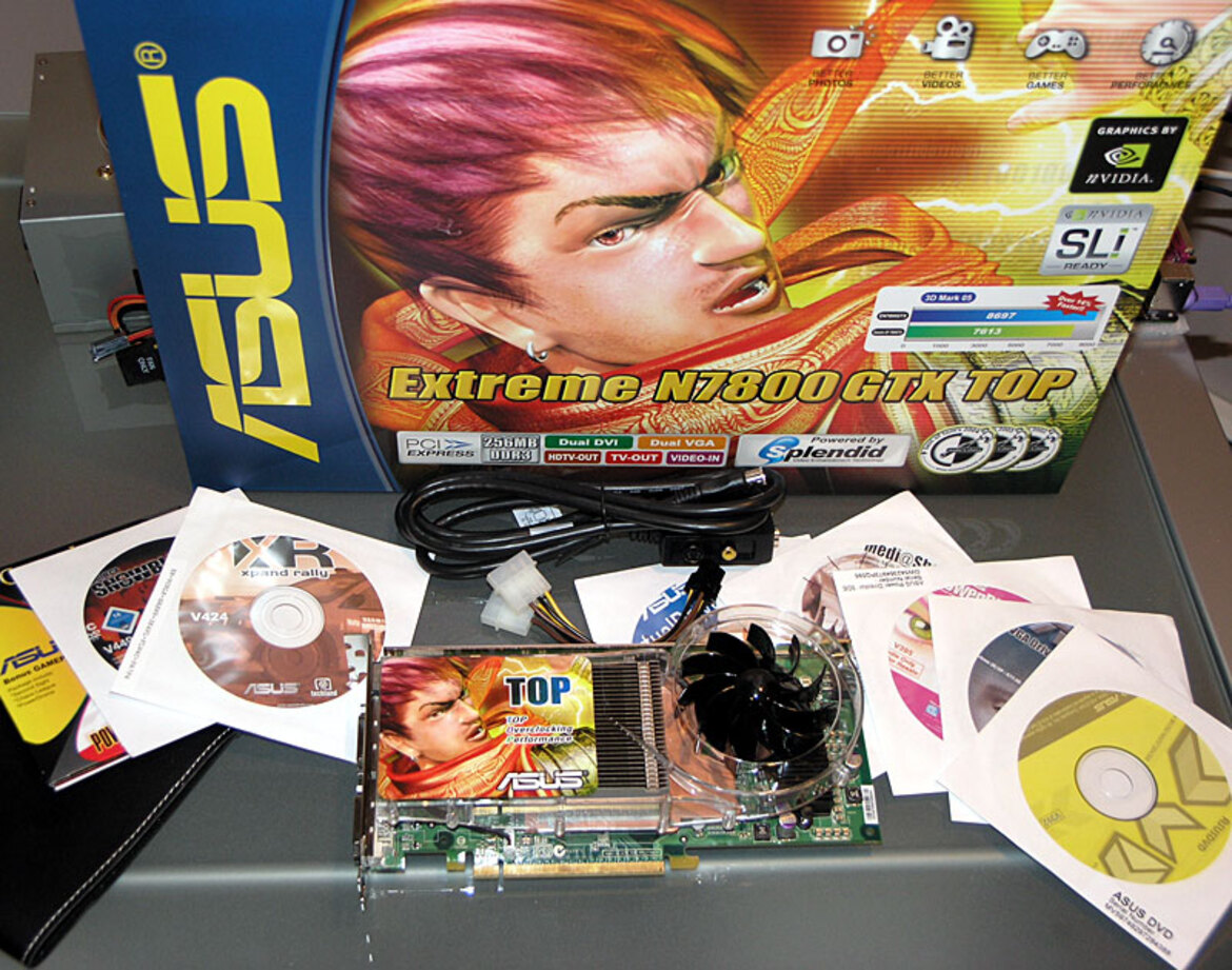 Asus Extreme N7800GTX Top - GeForce 7800 GTX