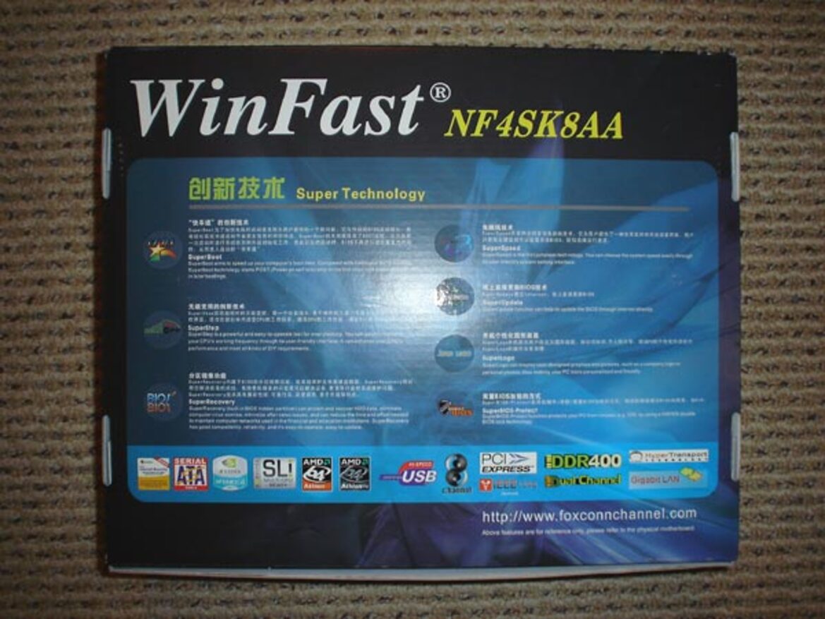 Foxconn WinFast NF4SK8AA-8EKRS