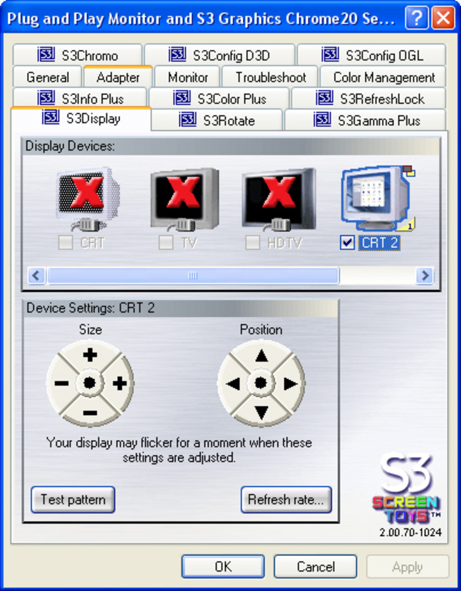 S3 Graphic's Chrome S27
