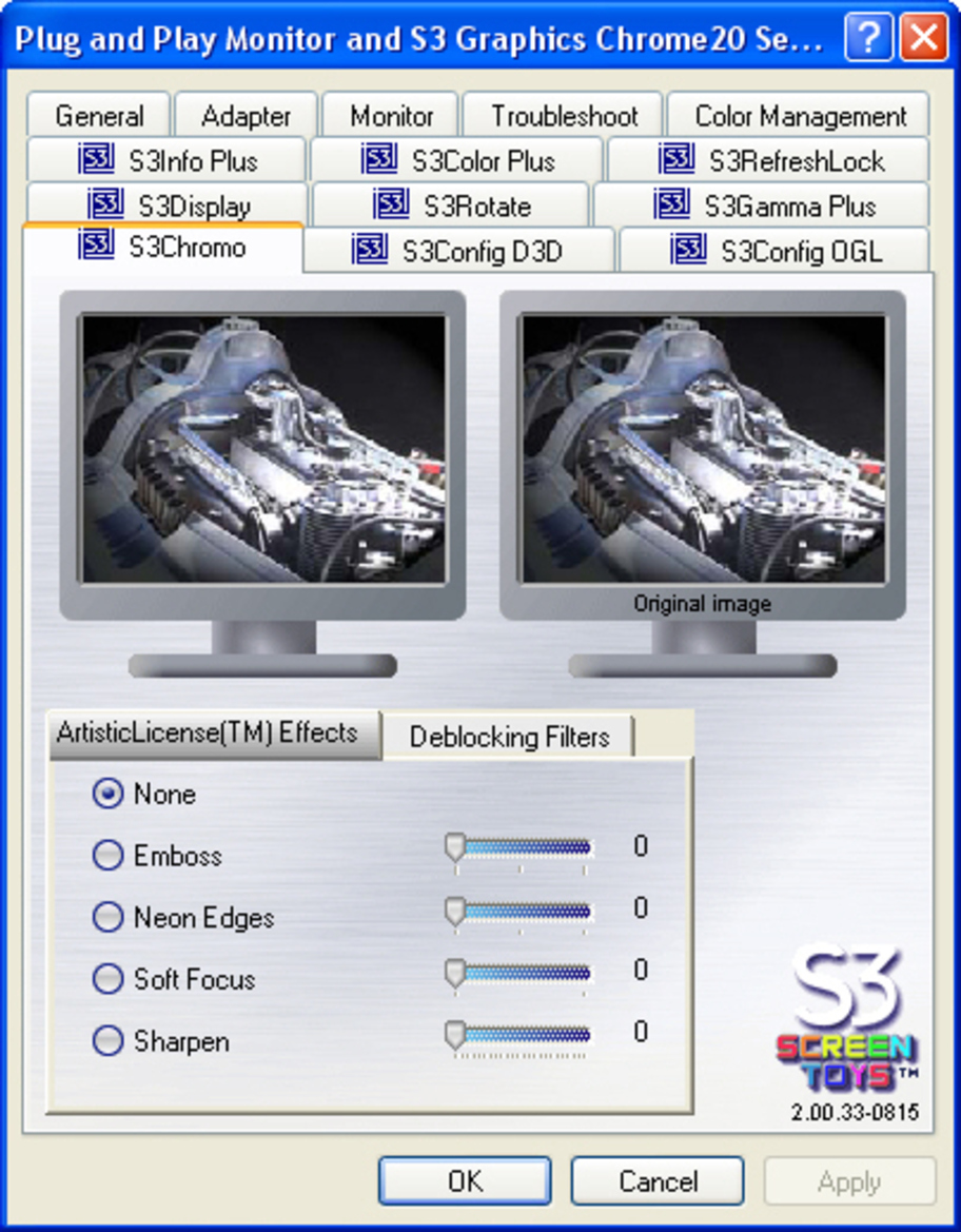 S3 Graphic's Chrome S27