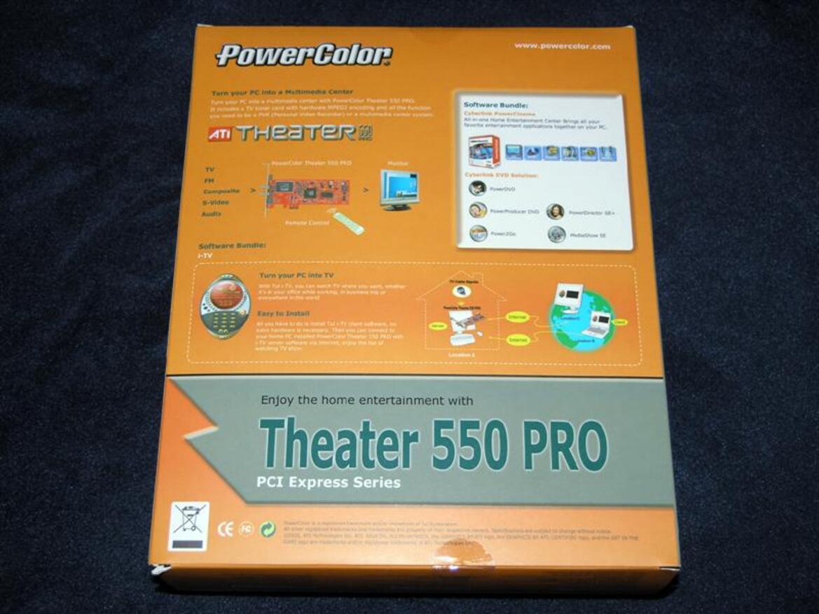PowerColor Theater 550 Pro PCI Express