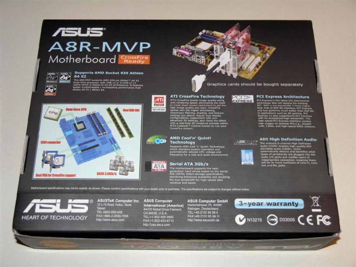 CrossFire Xpress 1600 Motherboards: DFI, Asus, ECS
