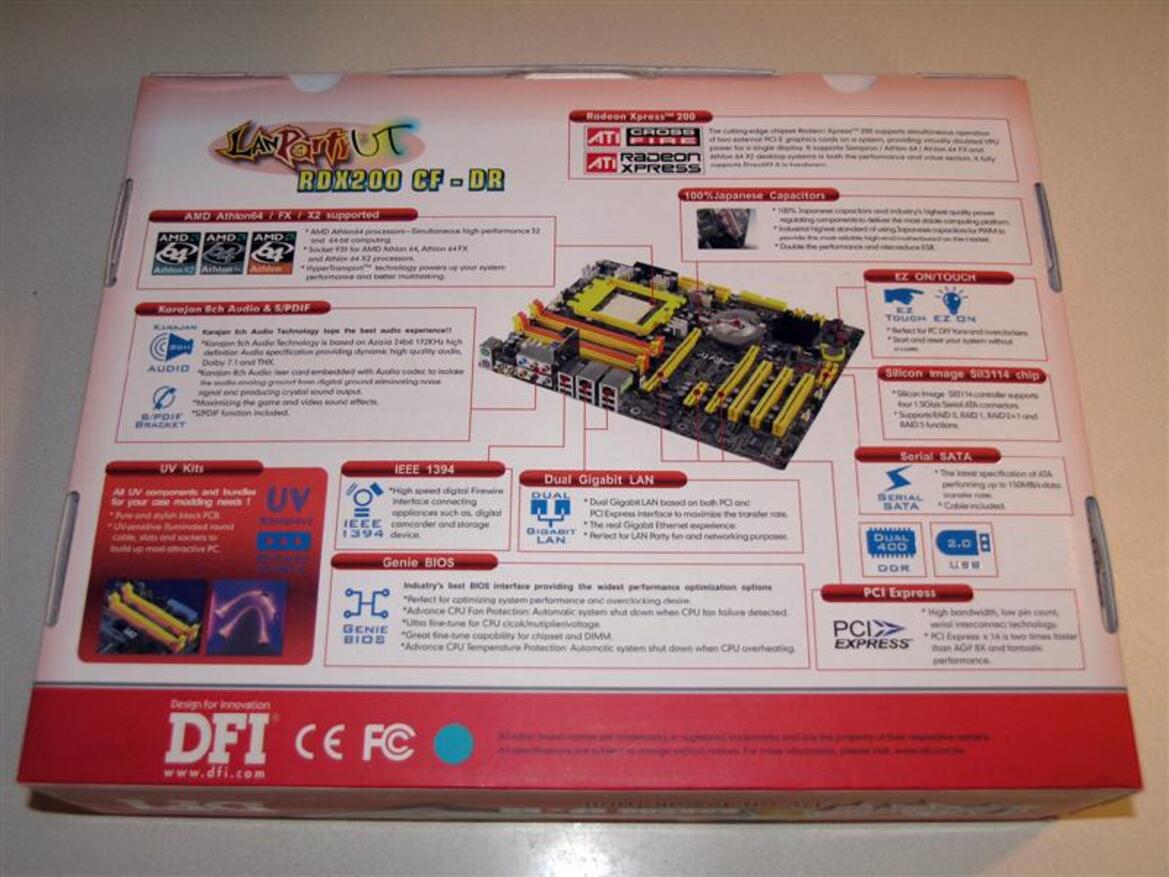 CrossFire Xpress 1600 Motherboards: DFI, Asus, ECS