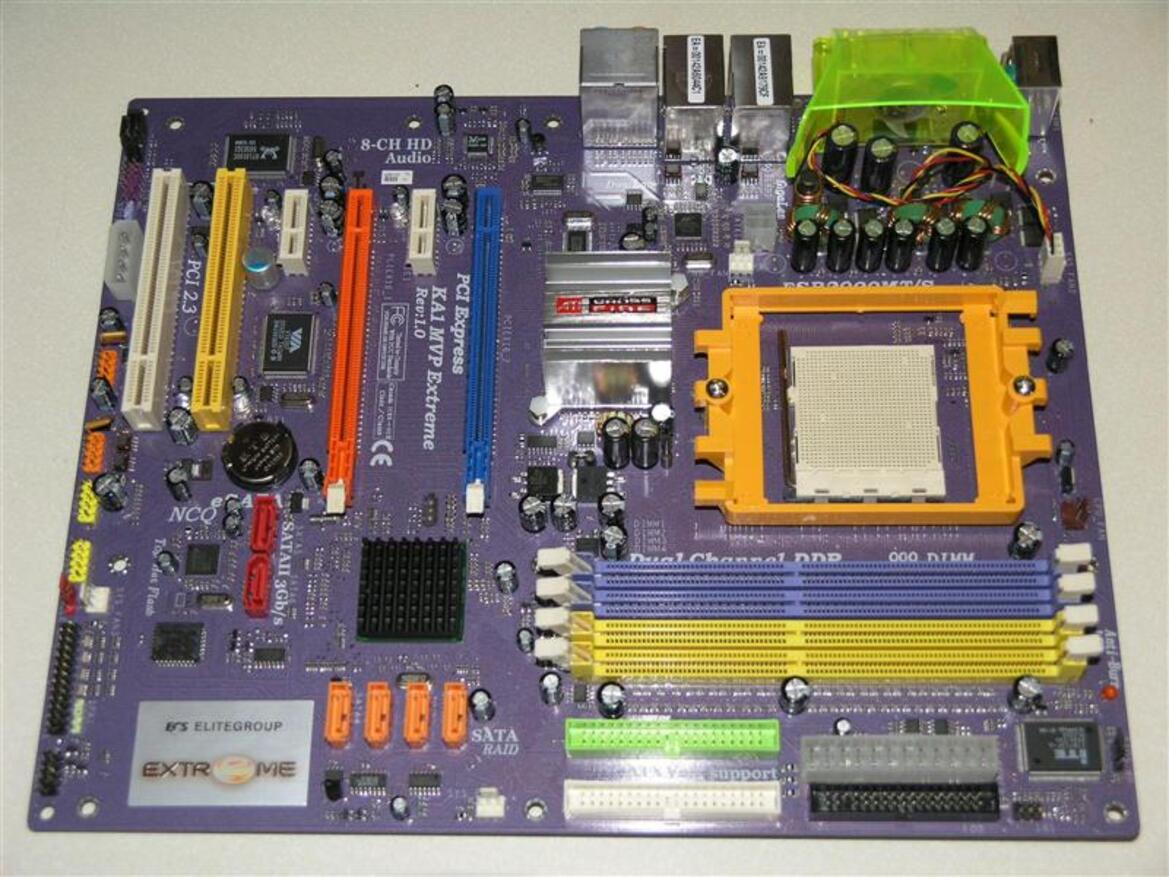 CrossFire Xpress 1600 Motherboards: DFI, Asus, ECS