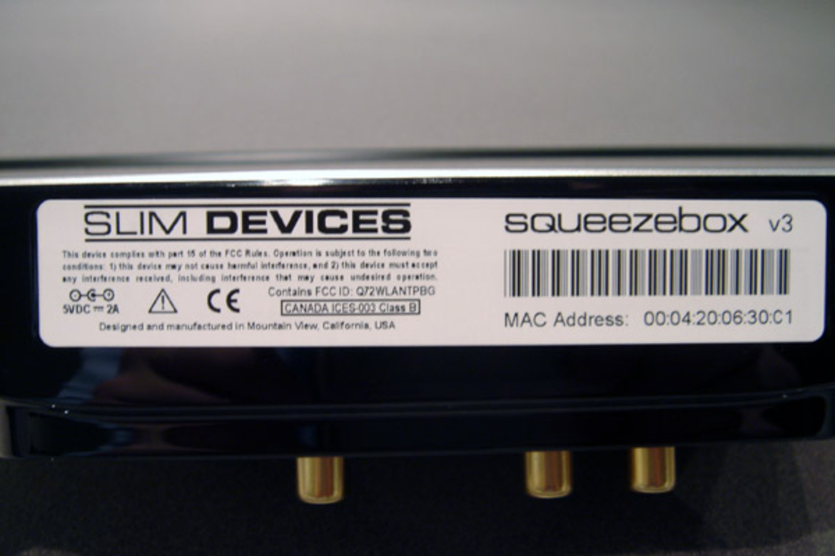 Squeezebox Wireless Media Player