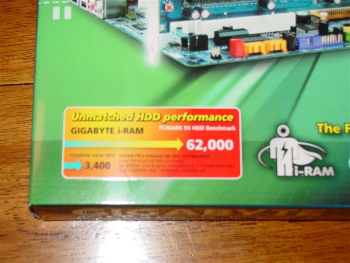 Gigabyte I-RAM Storage Device