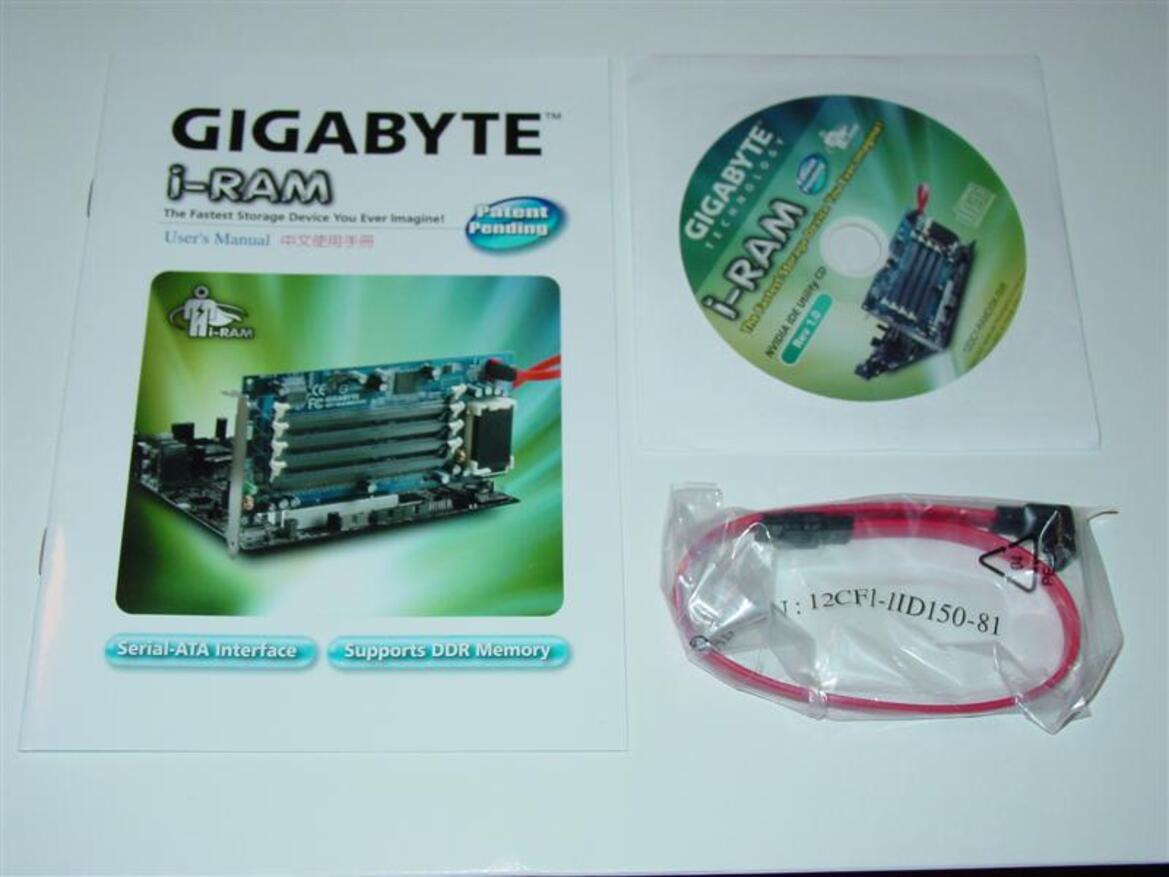 Gigabyte I-RAM Storage Device