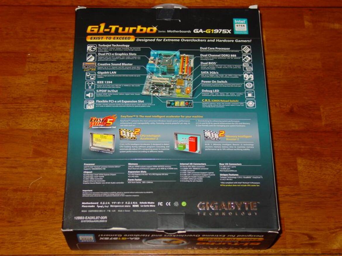 Gigabyte GA-G1975X G1-Turbo Motherboard