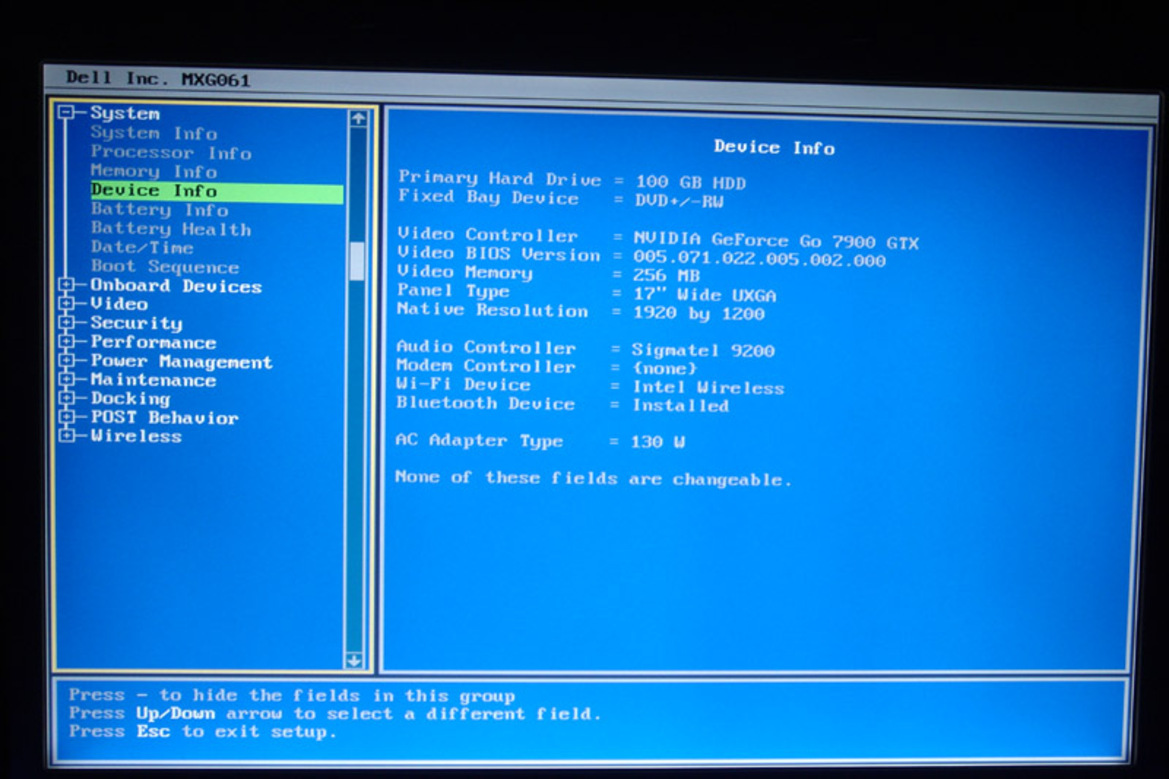 Dell XPS M1710 Notebook