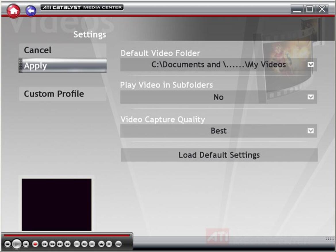 ATI Theater 650 Pro & Catalyst Media Center Preview