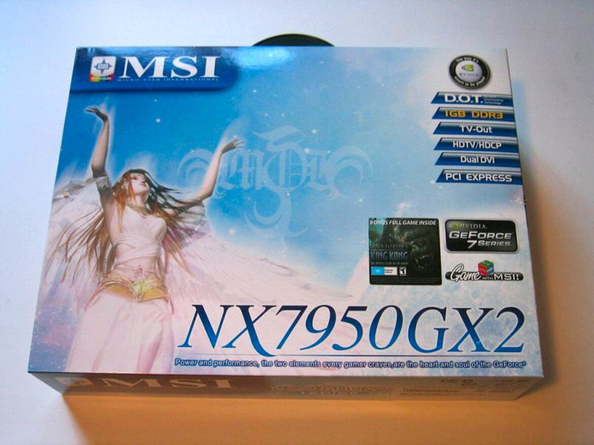 MSI NX7950GX2-T2D1GE GeForce 7950GX2