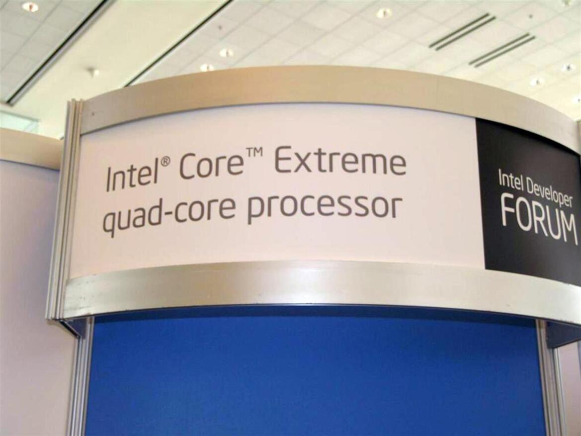 Intel Developers Forum Day 1: Kentsfield, 45nm