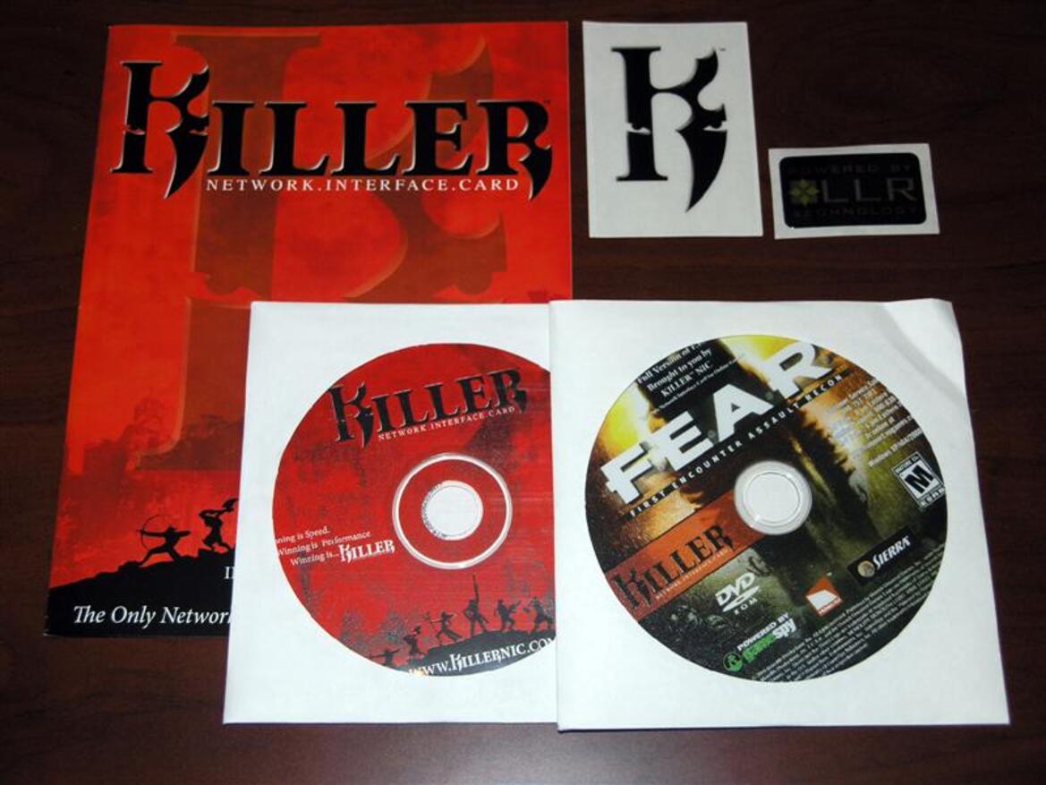 Bigfoot Networks Killer Network Interface Card