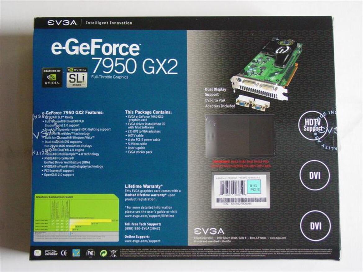 EVGA e-GeForce 7950 GX2