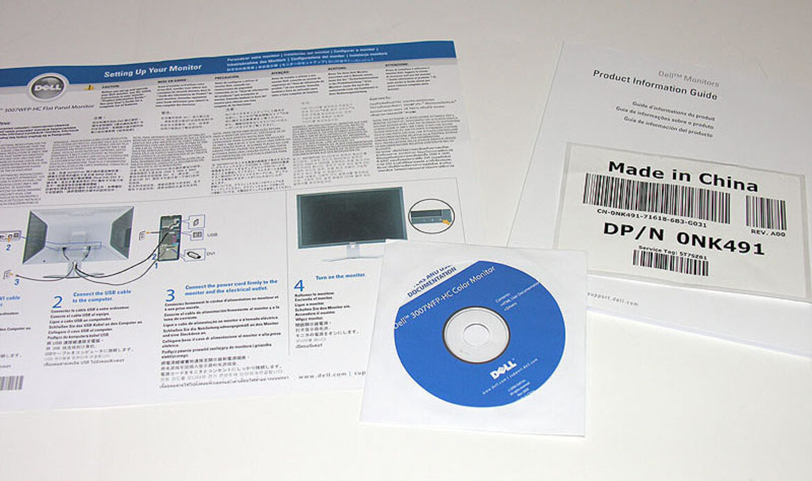 Dell UltraSharp 3007WFP-HC - 92% Color Gamut 30 Inch LCD