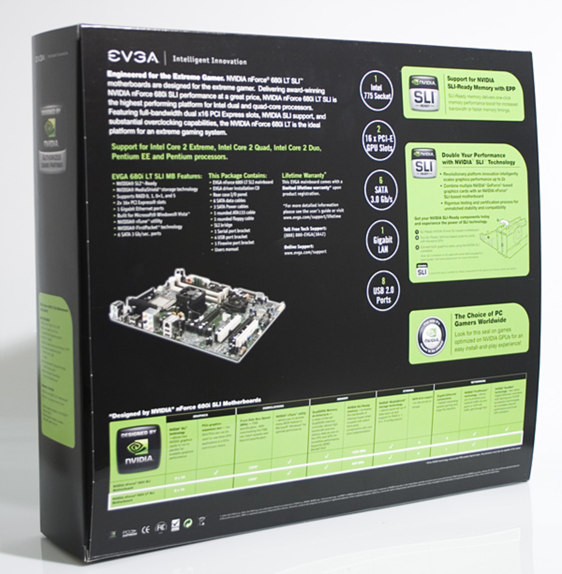 NVIDIA nForce 680i LT SLI