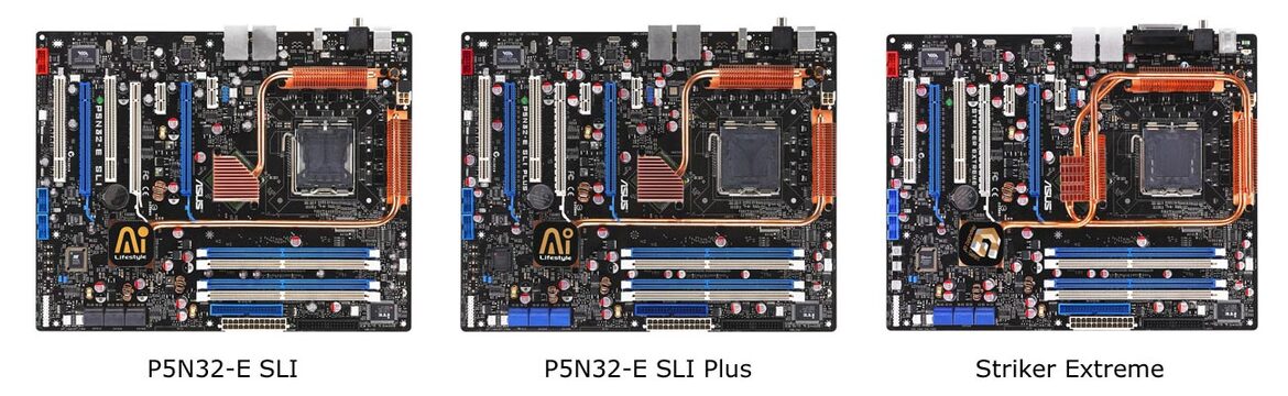 Hybrid vs Native Dual X16 SLI: Asus P5N32-E SLI Plus vs Abit IN9 32X-MAX