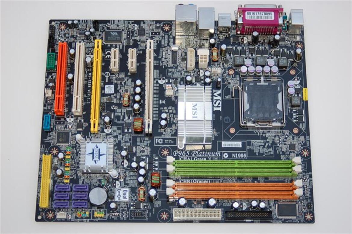 Intel P965 Shoot-Out: Asus P5B-E vs. MSI P965 Platinum