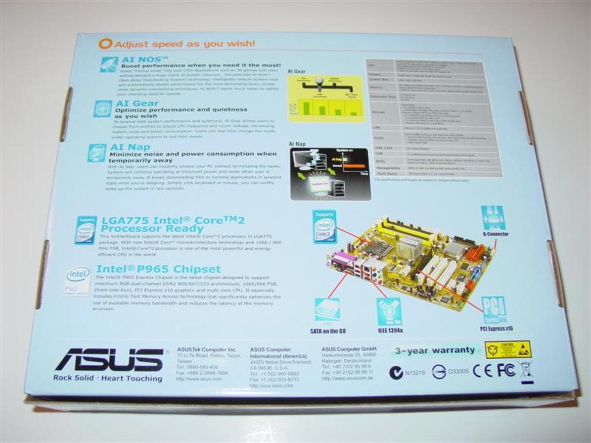 Intel P965 Shoot-Out: Asus P5B-E vs. MSI P965 Platinum