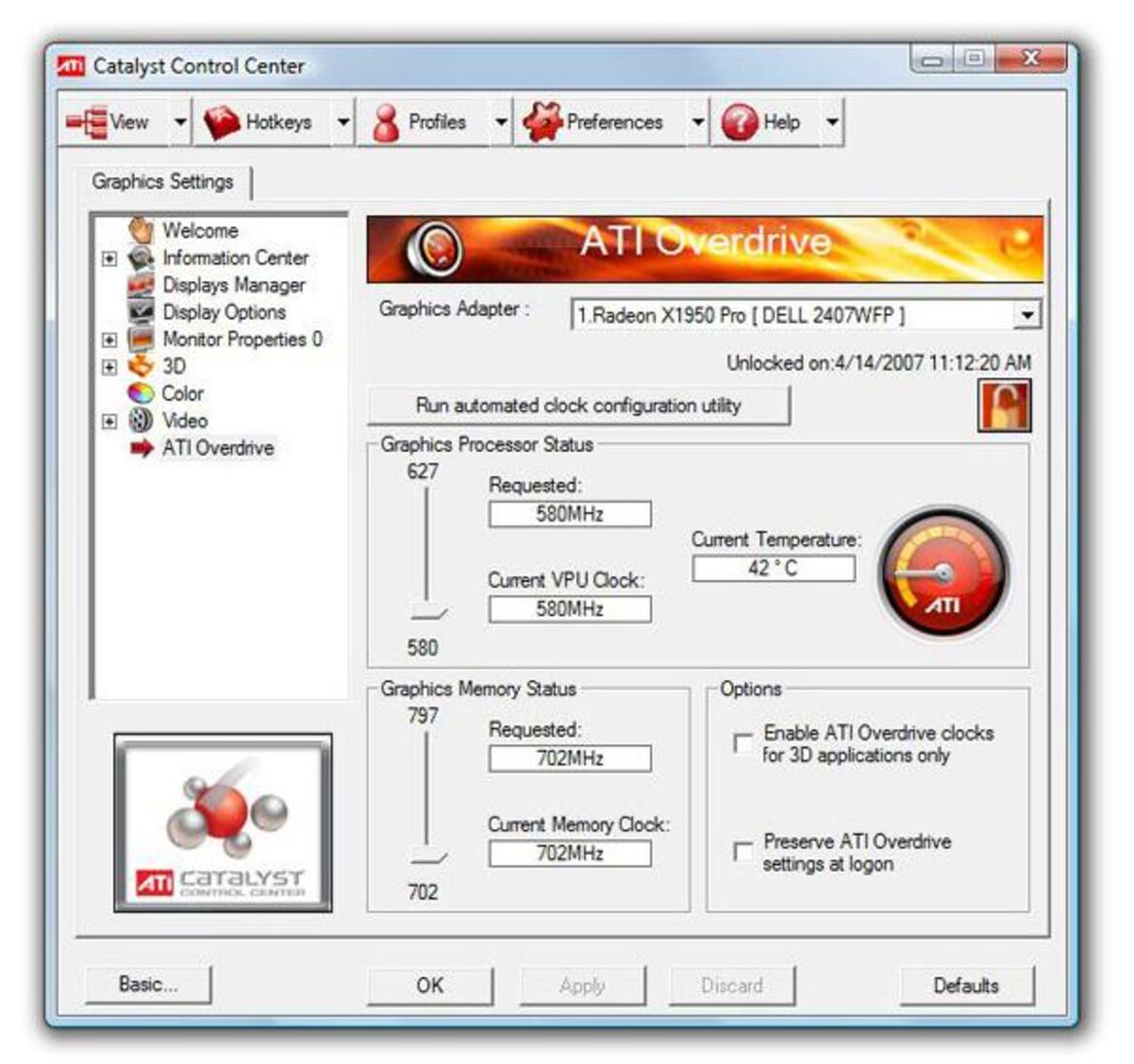 Sapphire Radeon X1950 Pro Dual