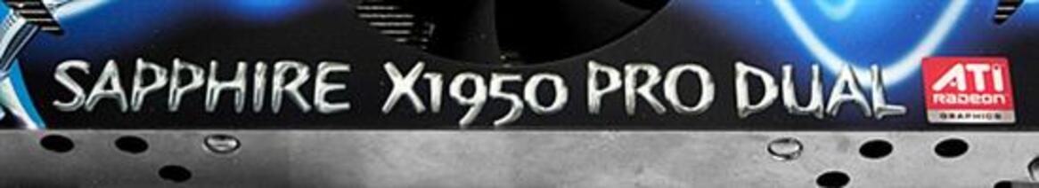 Sapphire Radeon X1950 Pro Dual